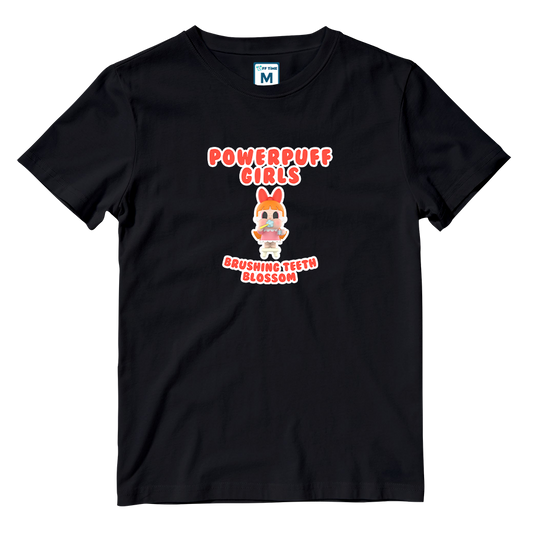 Cotton Shirt: Brushing Teeth Blossom