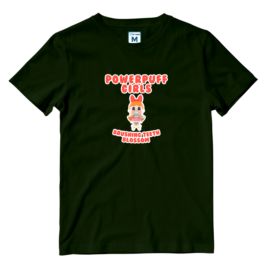 Cotton Shirt: Brushing Teeth Blossom