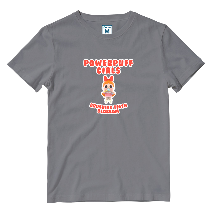 Cotton Shirt: Brushing Teeth Blossom