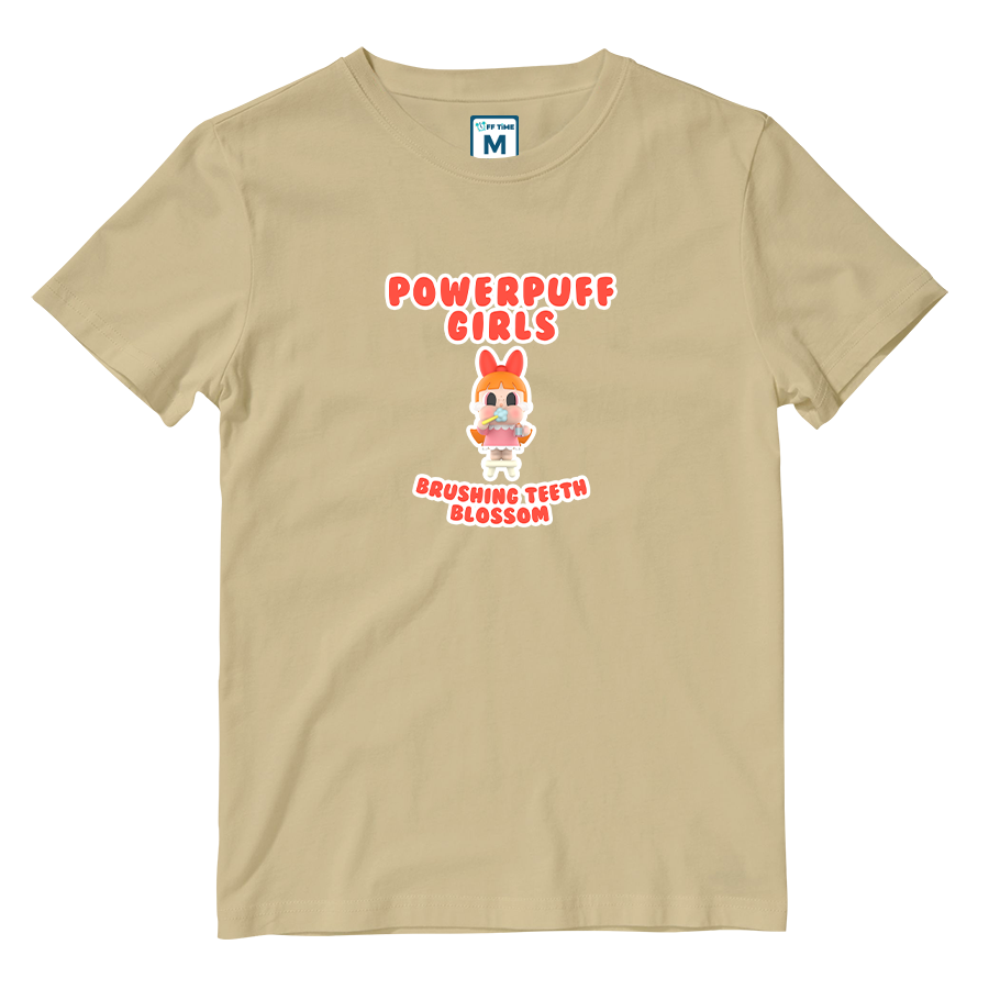 Cotton Shirt: Brushing Teeth Blossom