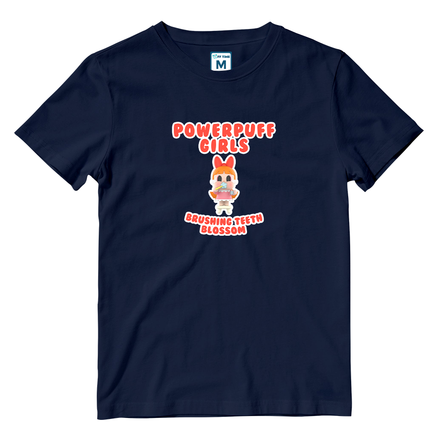 Cotton Shirt: Brushing Teeth Blossom
