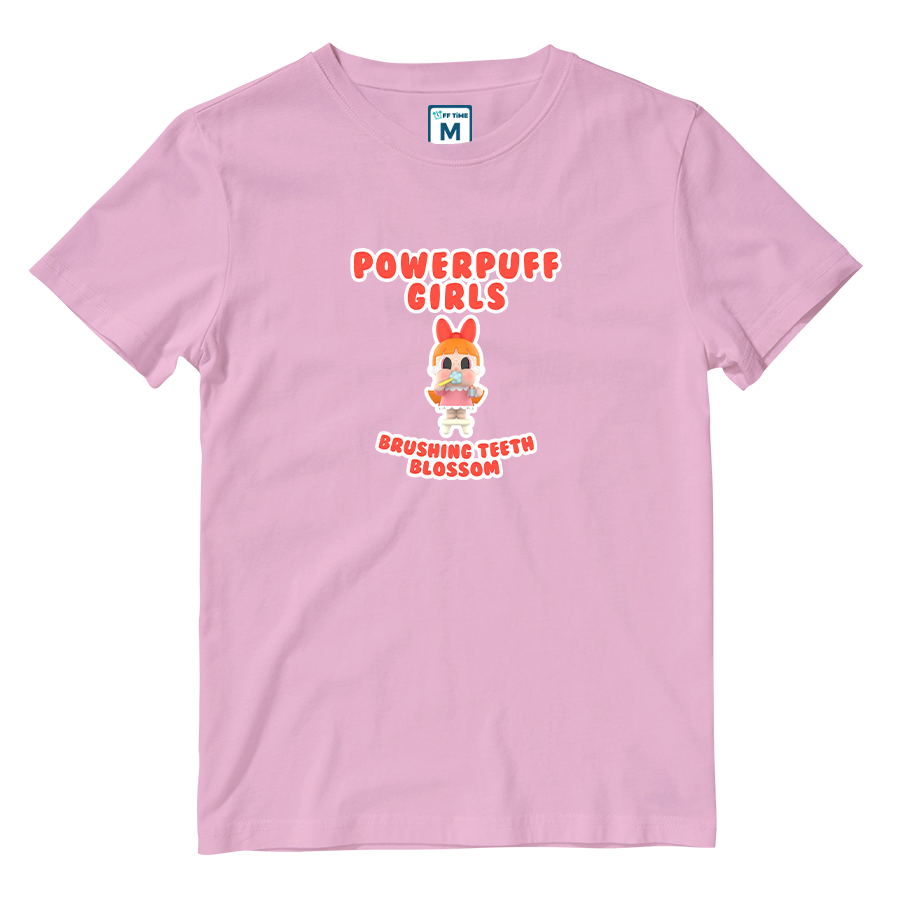 Cotton Shirt: Brushing Teeth Blossom