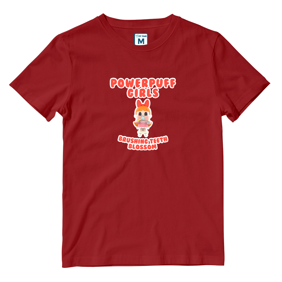 Cotton Shirt: Brushing Teeth Blossom