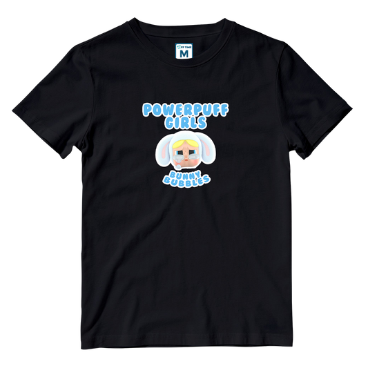Cotton Shirt: Bunny Bubbles