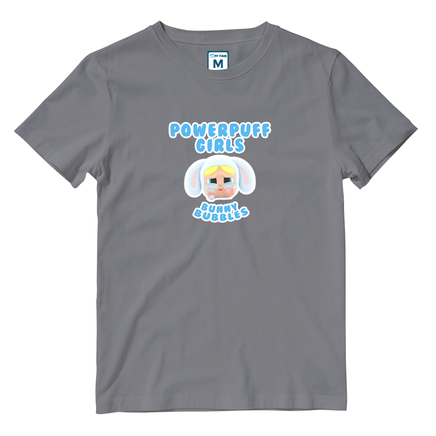 Cotton Shirt: Bunny Bubbles