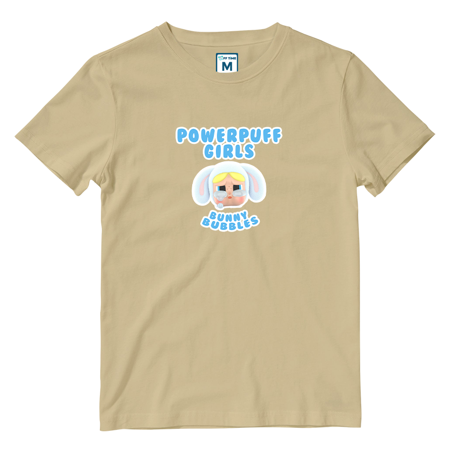 Cotton Shirt: Bunny Bubbles