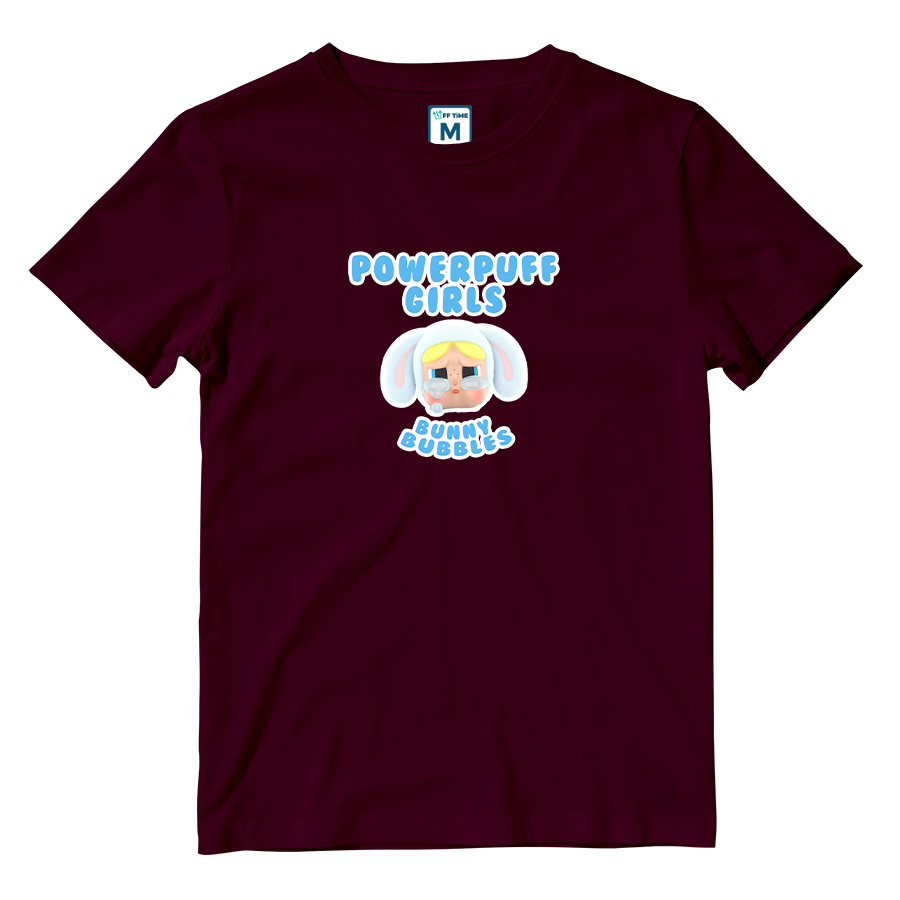 Cotton Shirt: Bunny Bubbles