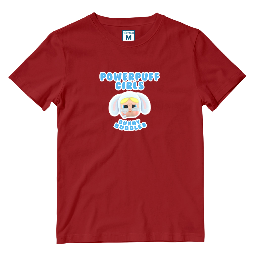Cotton Shirt: Bunny Bubbles