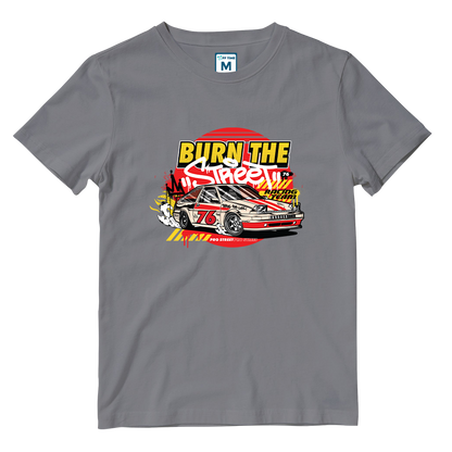 Cotton Shirt: Burn the Street