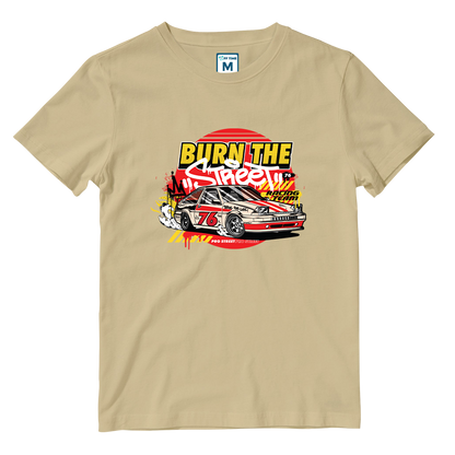 Cotton Shirt: Burn the Street