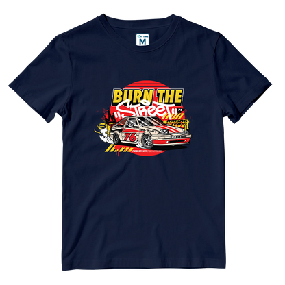 Cotton Shirt: Burn the Street