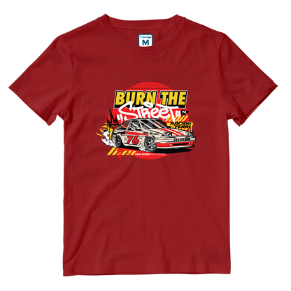 Cotton Shirt: Burn the Street