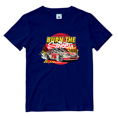 Cotton Shirt: Burn the Street