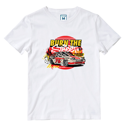 Cotton Shirt: Burn the Street