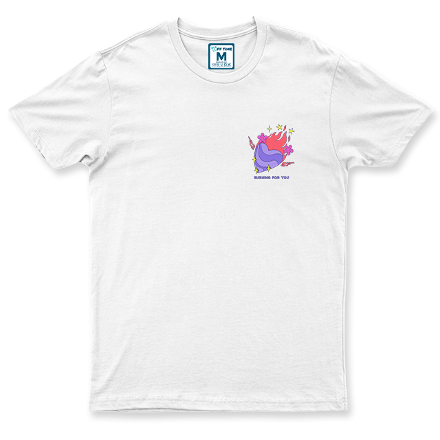 C.Spandex Shirt: Burning For You Pocket