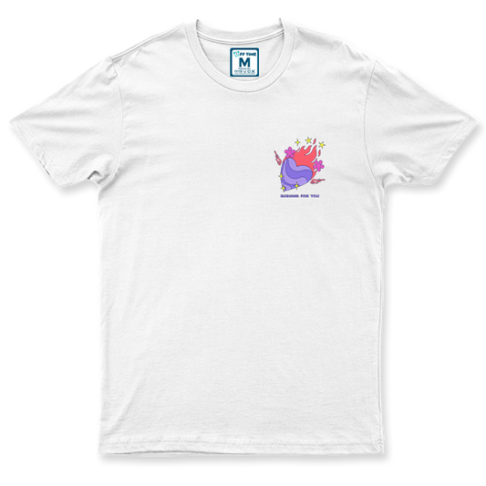 C.Spandex Shirt: Burning For You Pocket