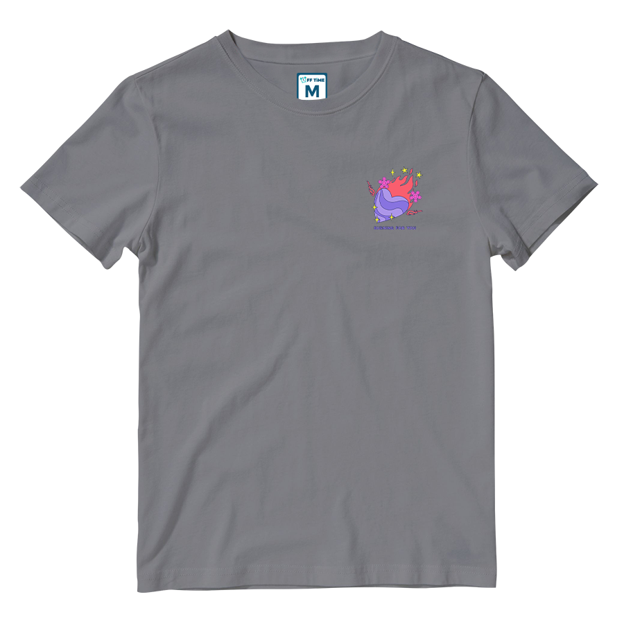 Cotton Shirt: Burning For You Pocket