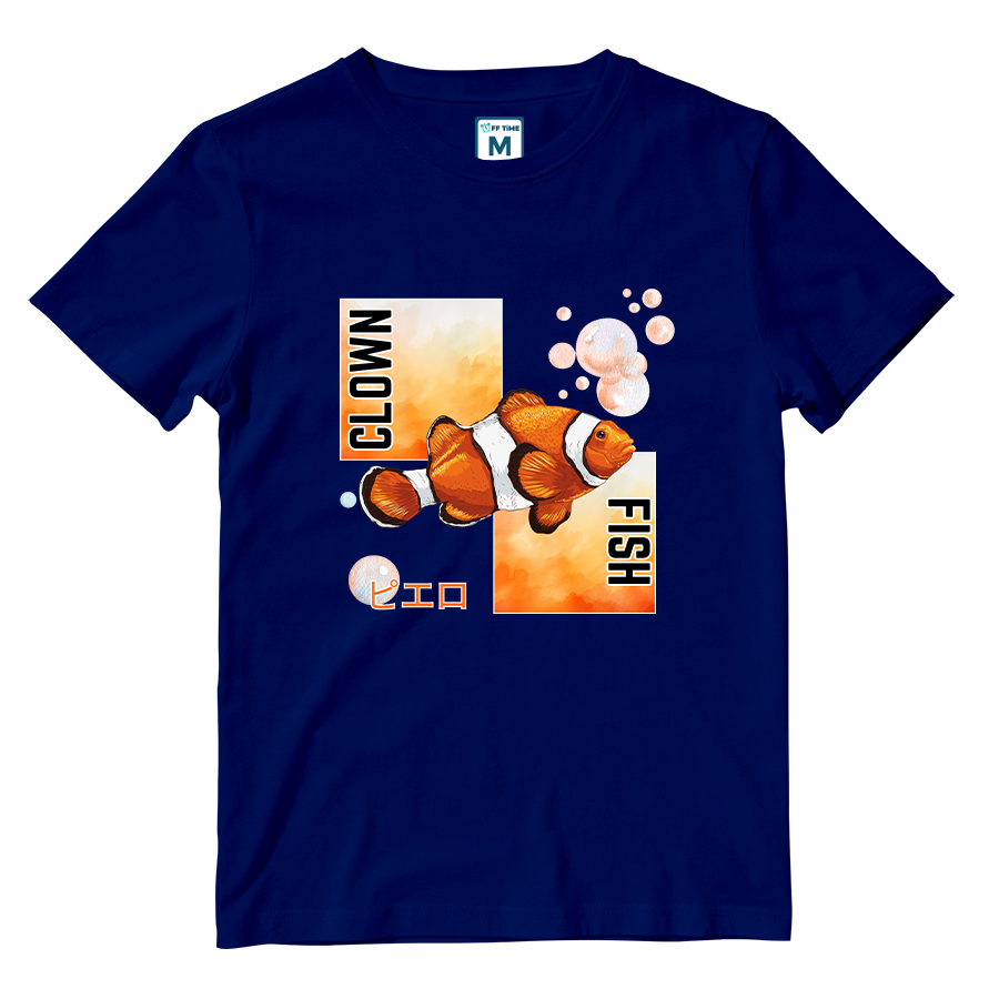 Cotton Shirt: CLOWN FISH