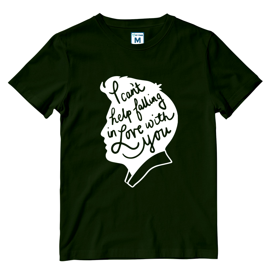 Cotton Shirt: Cant Help Falling In Love