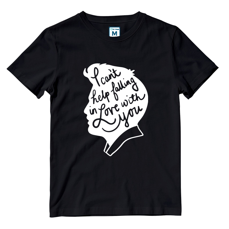 Cotton Shirt: Cant Help Falling In Love