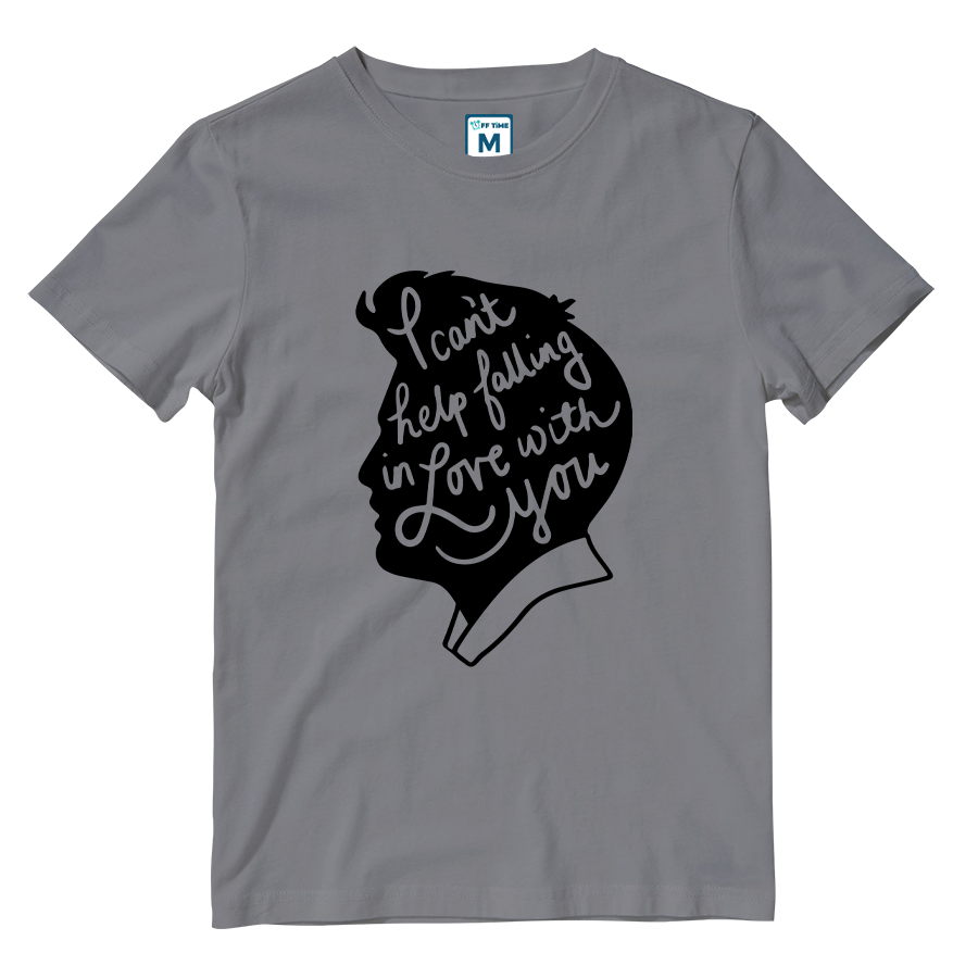 Cotton Shirt: Cant Help Falling In Love