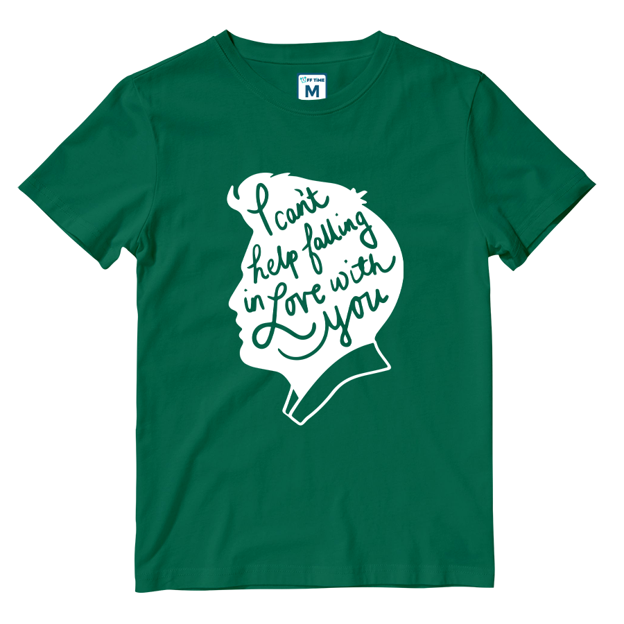 Cotton Shirt: Cant Help Falling In Love