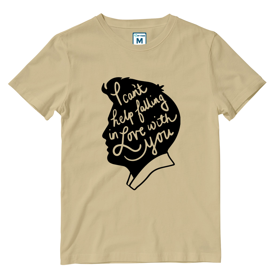 Cotton Shirt: Cant Help Falling In Love