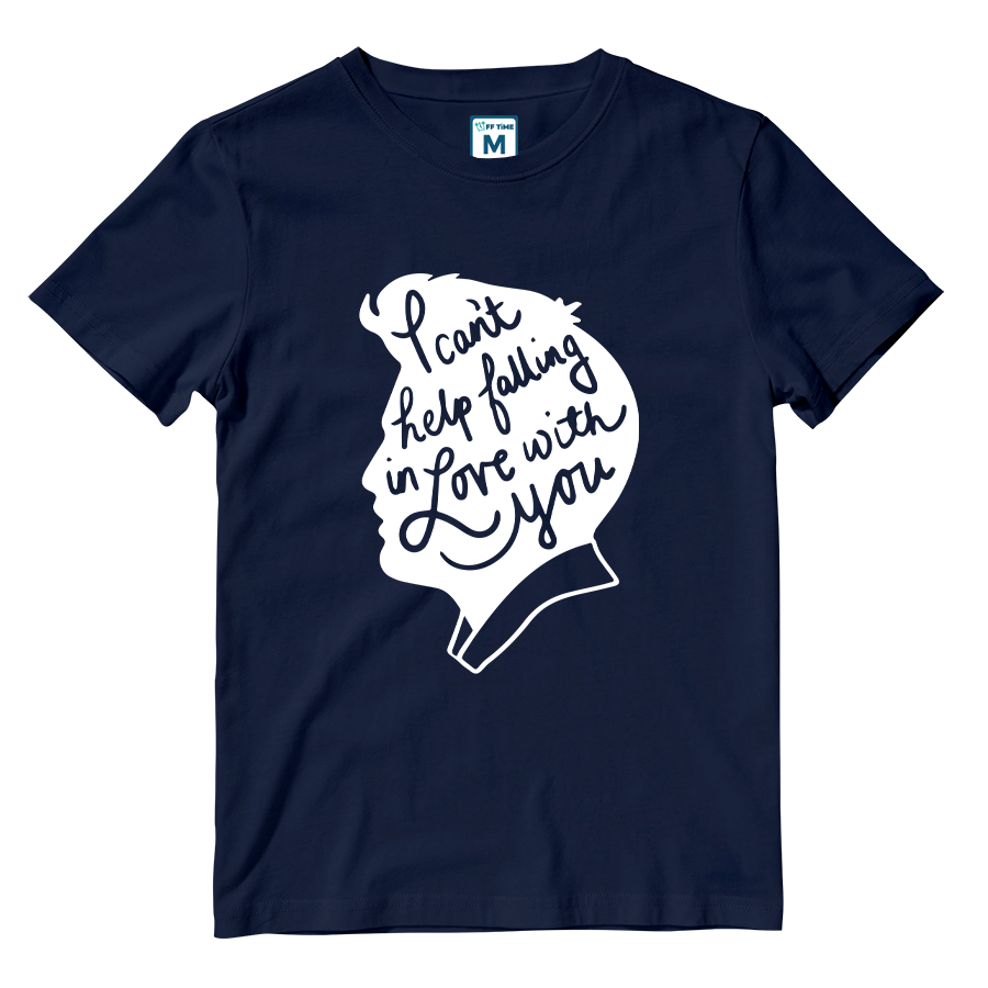 Cotton Shirt: Cant Help Falling In Love