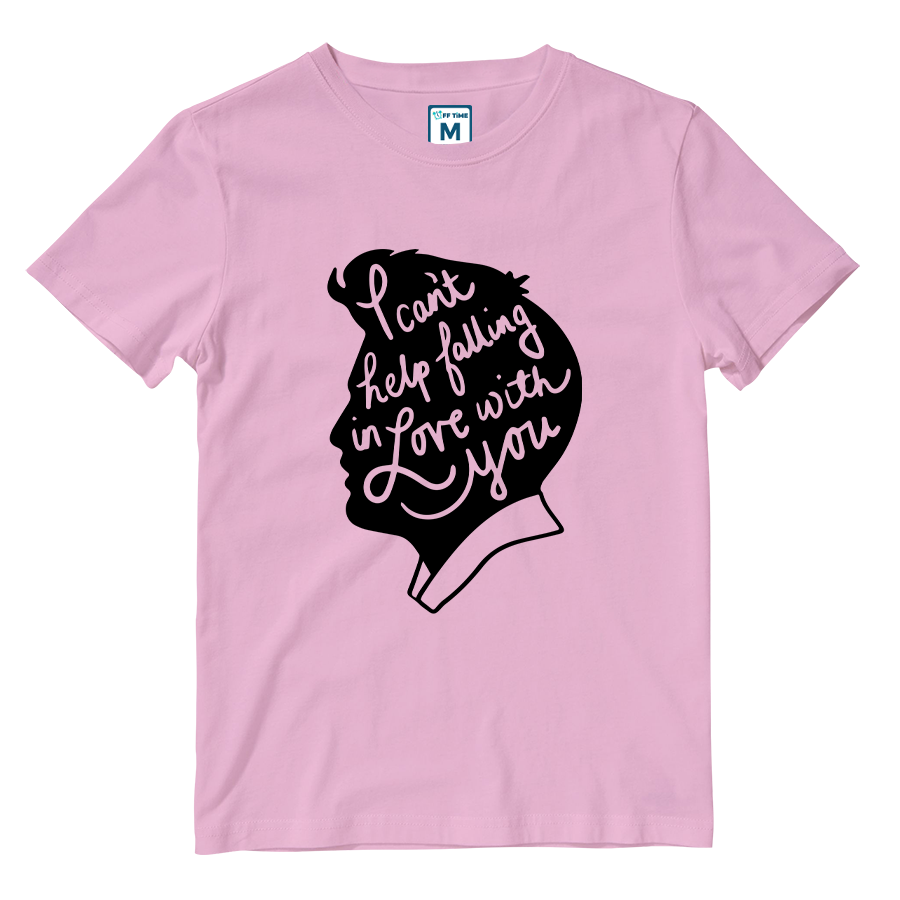 Cotton Shirt: Cant Help Falling In Love