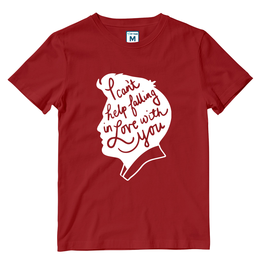 Cotton Shirt: Cant Help Falling In Love