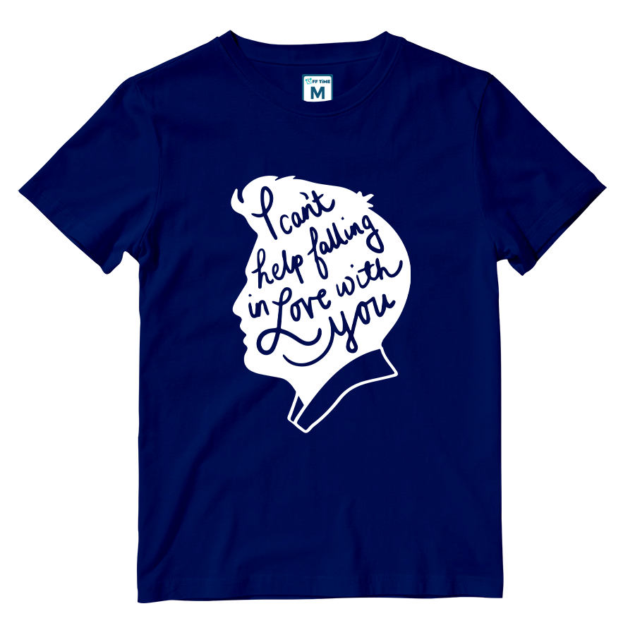 Cotton Shirt: Cant Help Falling In Love