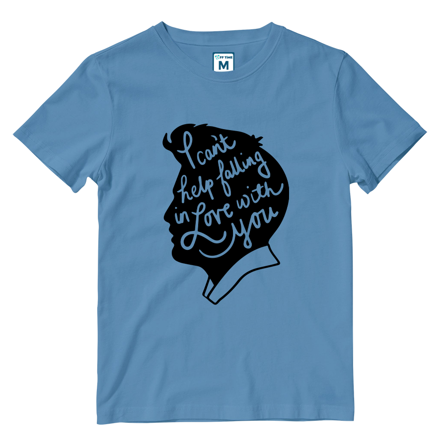 Cotton Shirt: Cant Help Falling In Love