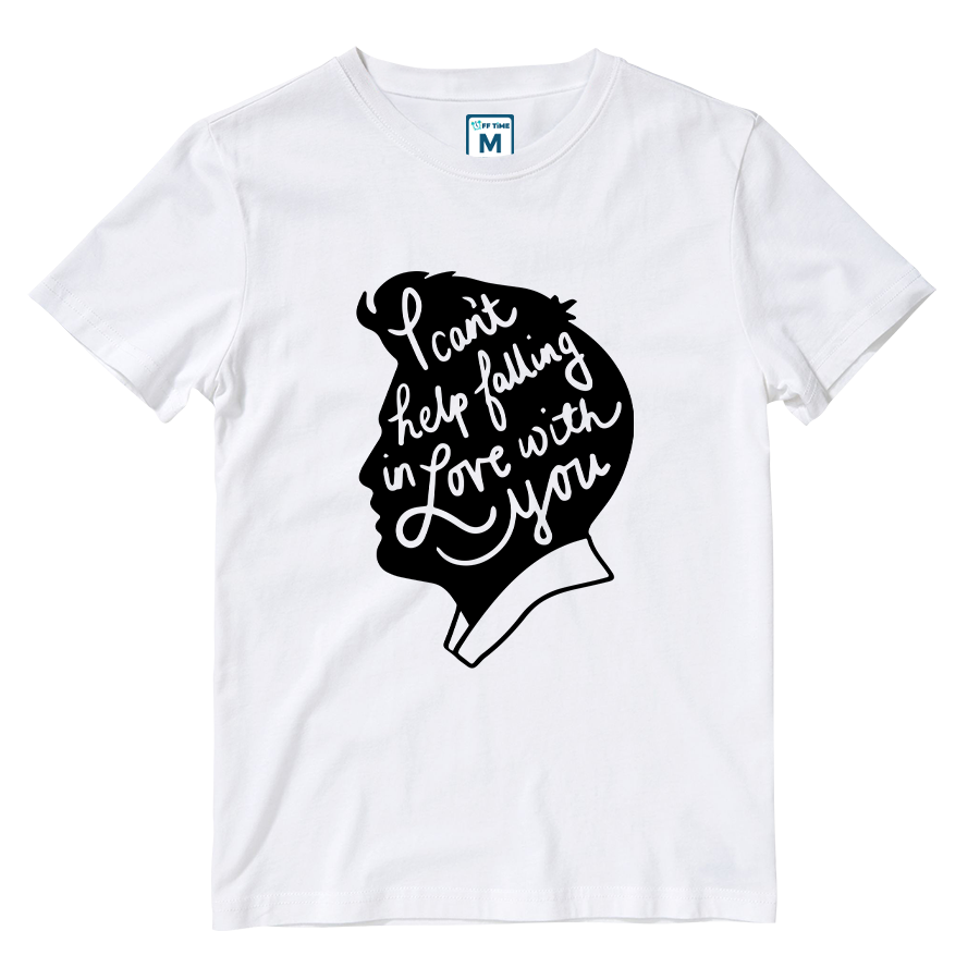 Cotton Shirt: Cant Help Falling In Love