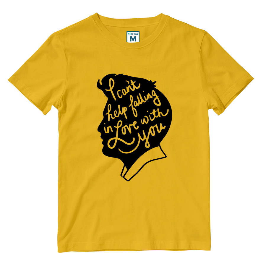 Cotton Shirt: Cant Help Falling In Love