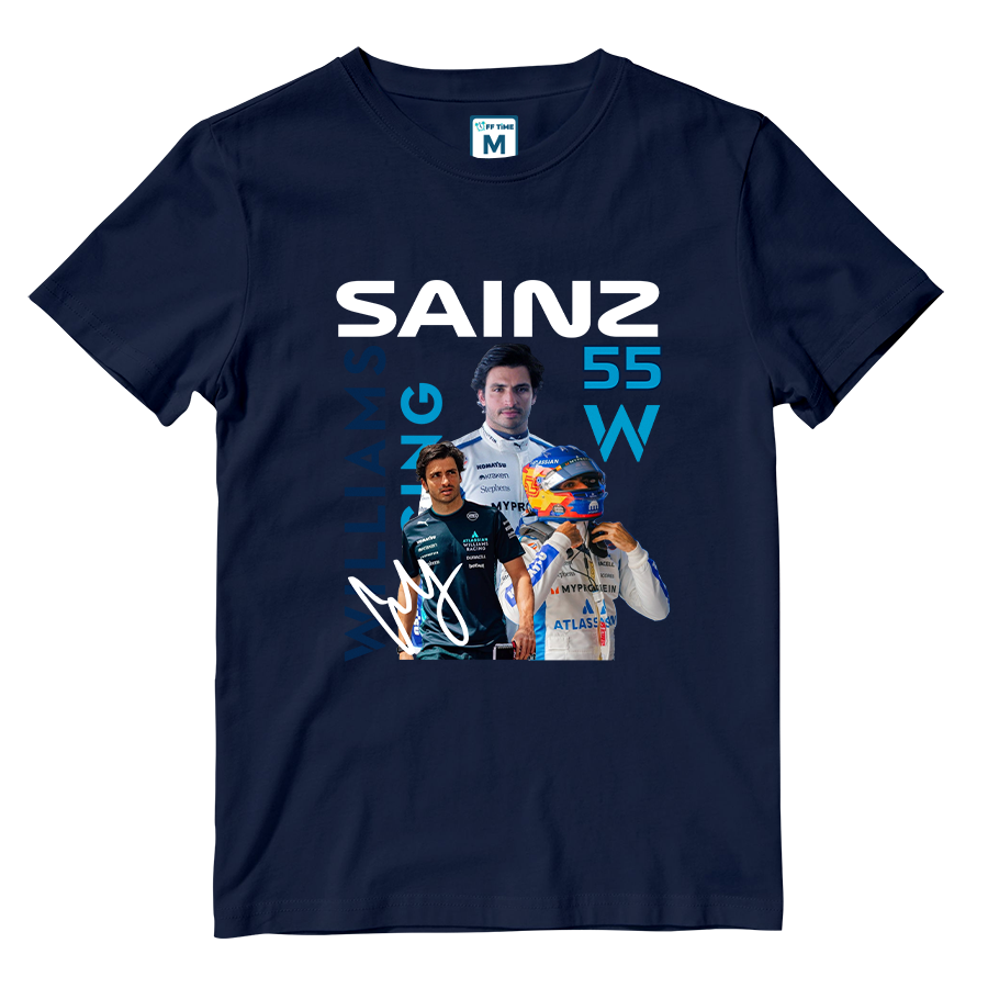 Cotton Shirt: Carlos Sainz