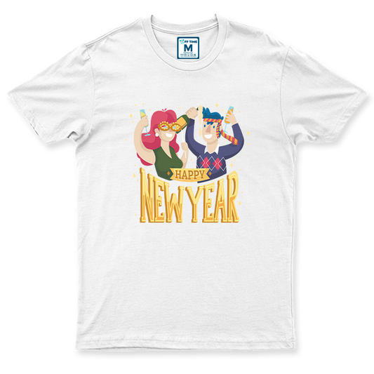 C.Spandex Shirt: Cartoon Celebration Crew
