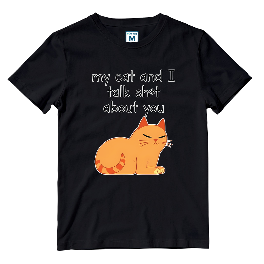 Cotton Shirt: Cat and I