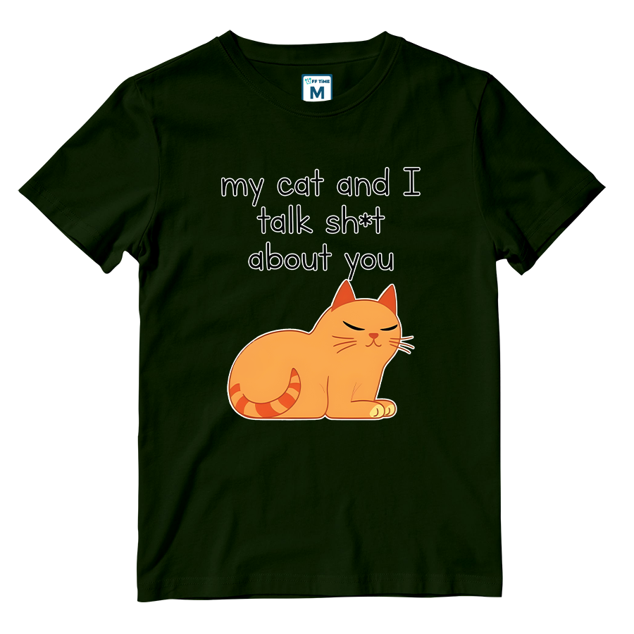Cotton Shirt: Cat and I