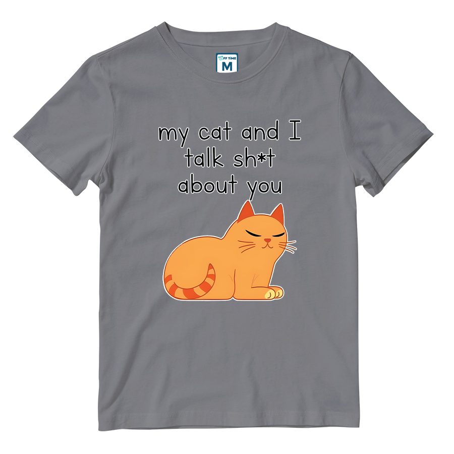 Cotton Shirt: Cat and I