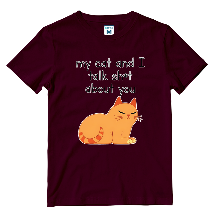 Cotton Shirt: Cat and I