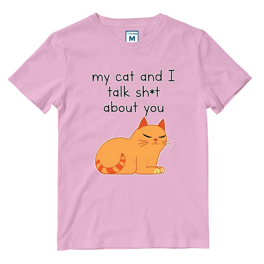 Cotton Shirt: Cat and I