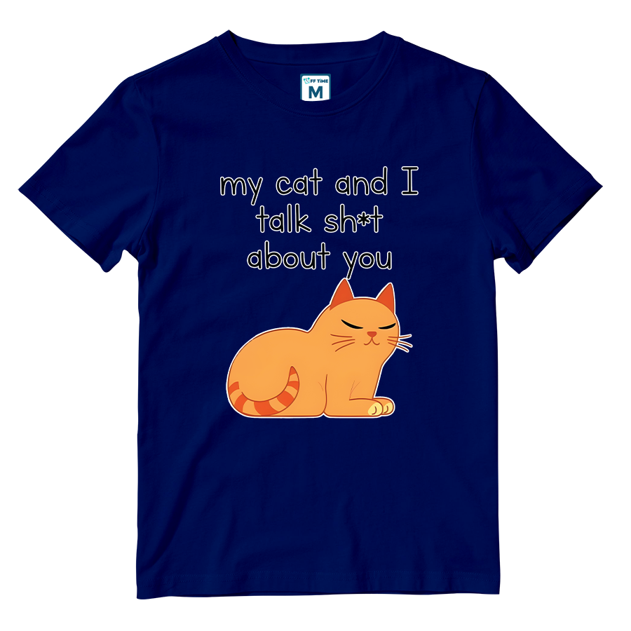 Cotton Shirt: Cat and I