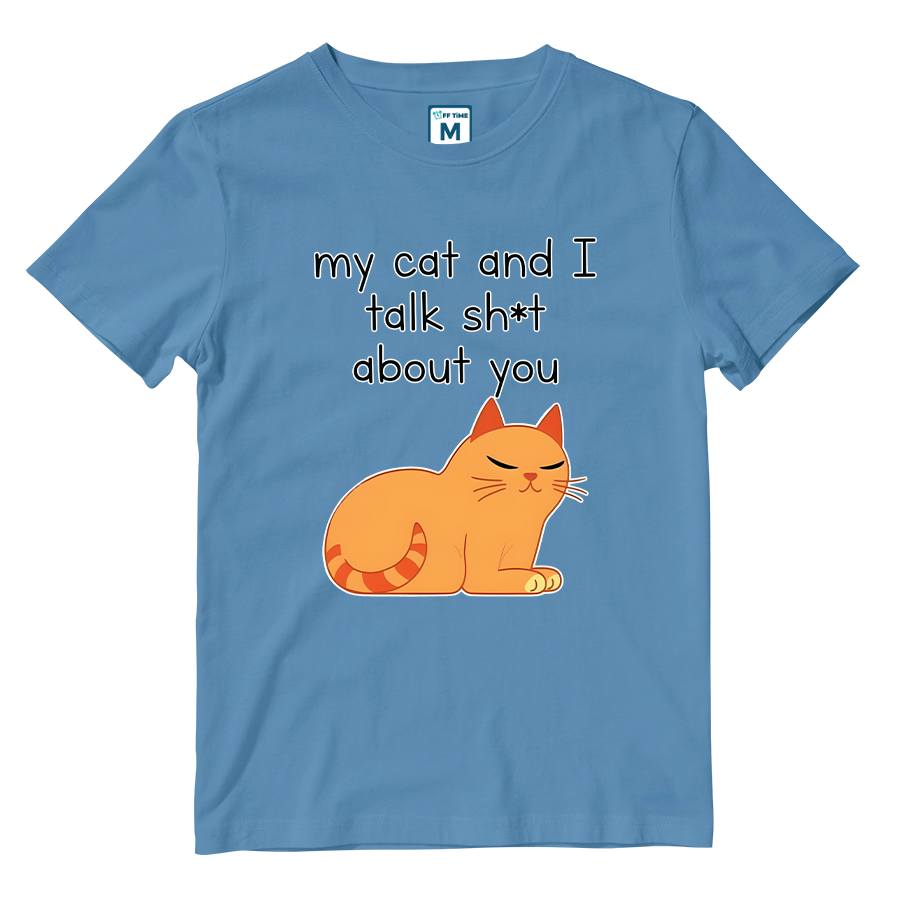 Cotton Shirt: Cat and I