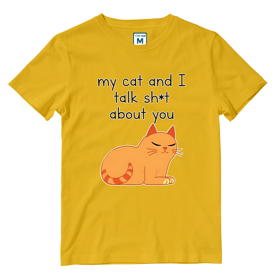 Cotton Shirt: Cat and I
