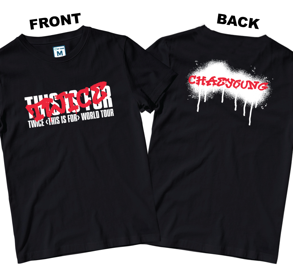 Cotton Shirt: Chaeyoung (Front and Back)