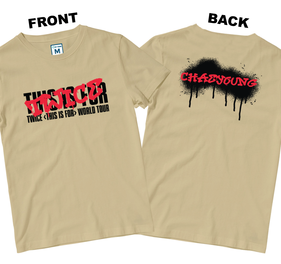 Cotton Shirt: Chaeyoung (Front and Back)