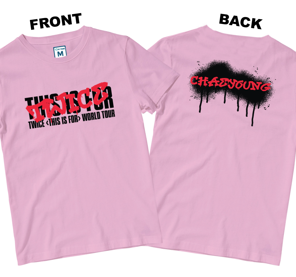 Cotton Shirt: Chaeyoung (Front and Back)
