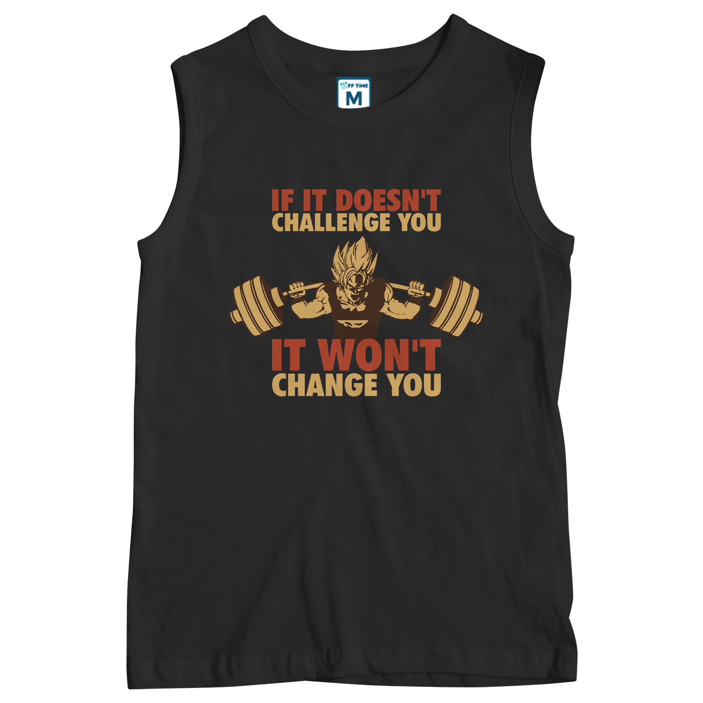 Sleeveless Drifit Shirt: Challenge You