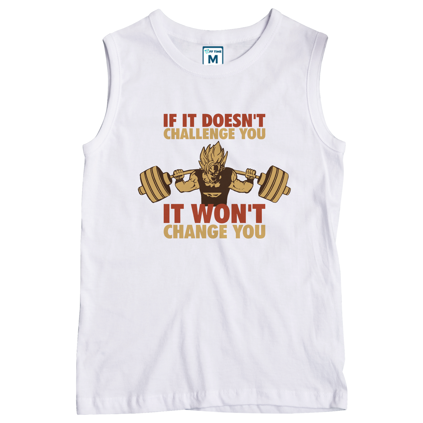 Sleeveless Drifit Shirt: Challenge You