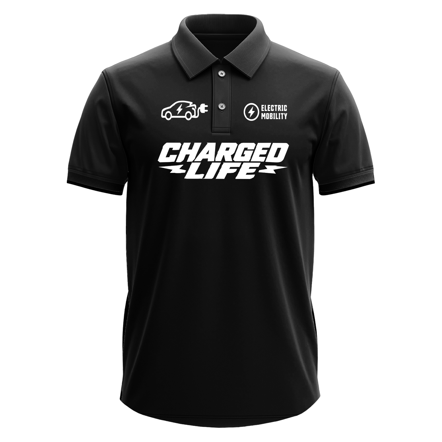 Drifit Polo Shirt: Charged Life